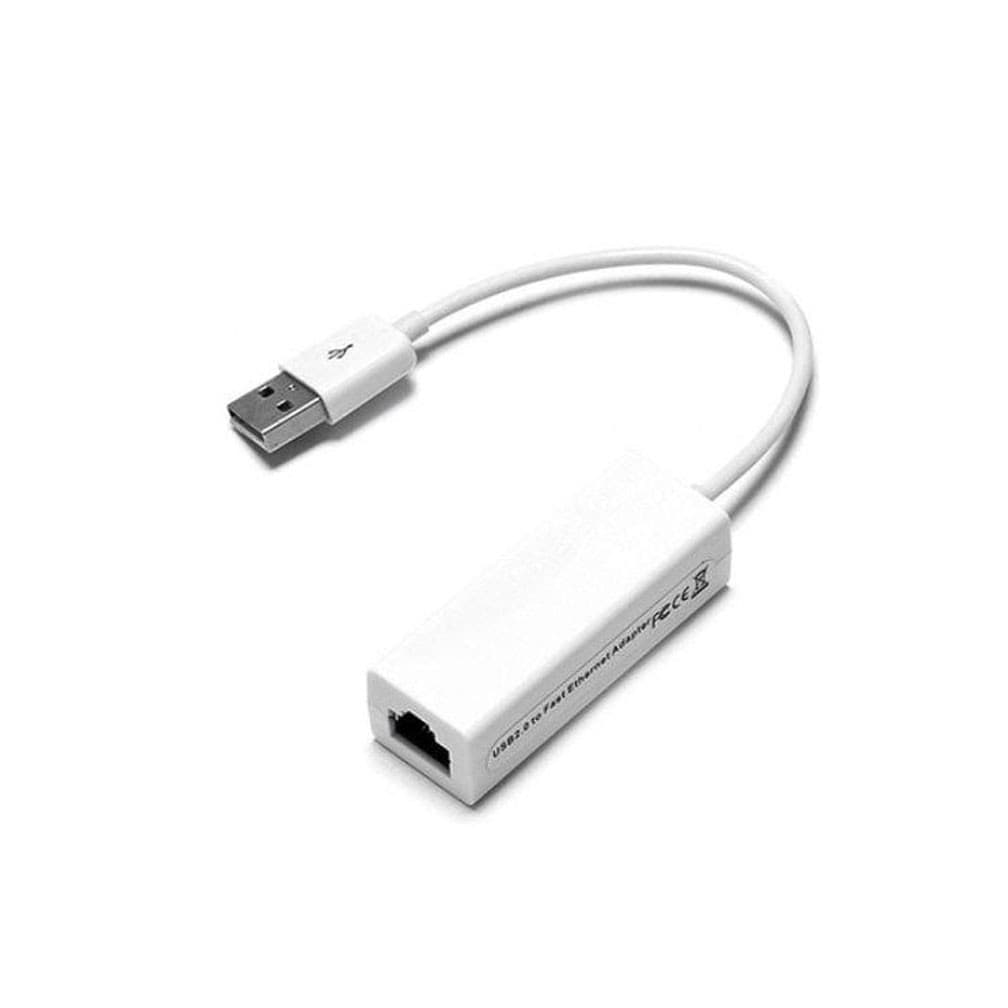 Conversor USB 2.0 x RJ45 10/100mbps. Adaptador USB para saída de rede Ethernet RJ45. Utilizado em Notebooks e Desktops, substituindo a placa de rede ou o uso de cartão PCMCIA. USB 2.0 ou 1.1. Compatível: Windows 9x, Me, NT, 2000, XP (somente 32bits), Vista