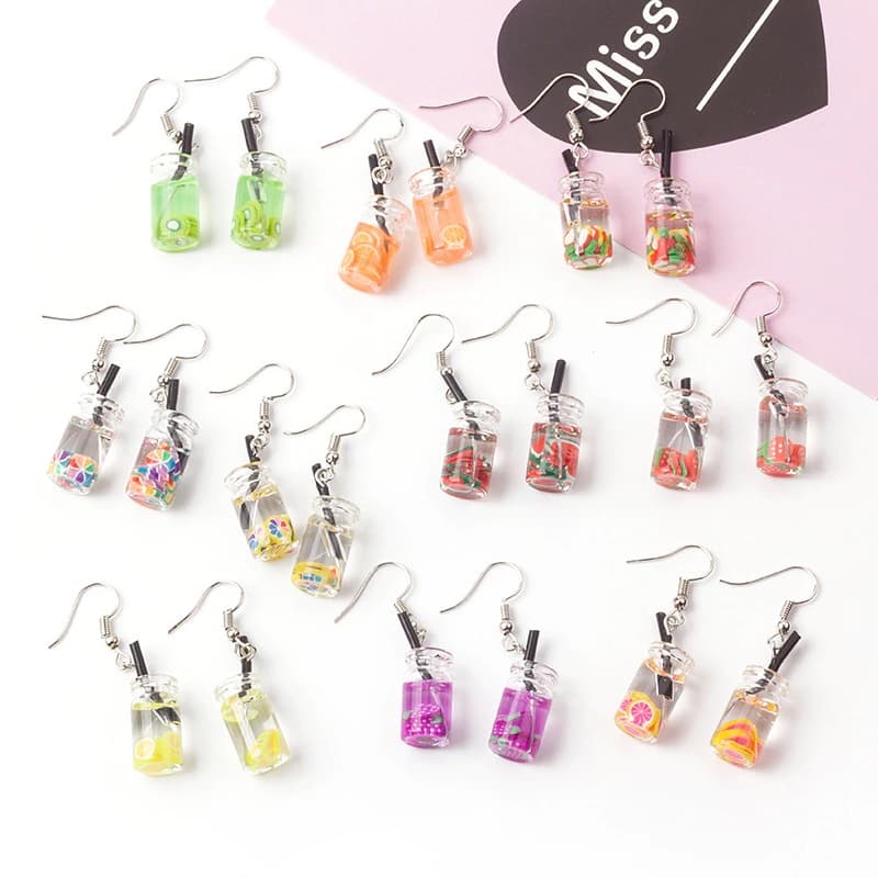 PROMOÇÃO PARA INÍCIO DE CONTA!!! Lindos Brincos Divertidos! Brinco de Cerveja Brinco Colorido !!! Diversos Modelos!!!