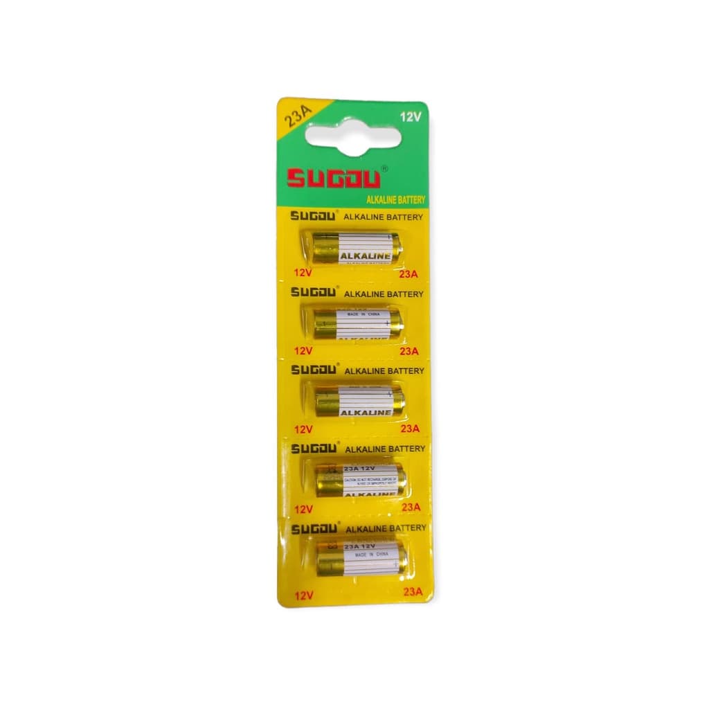 5 Pilha Bateria 23a 12v  Controle Alarme Portão