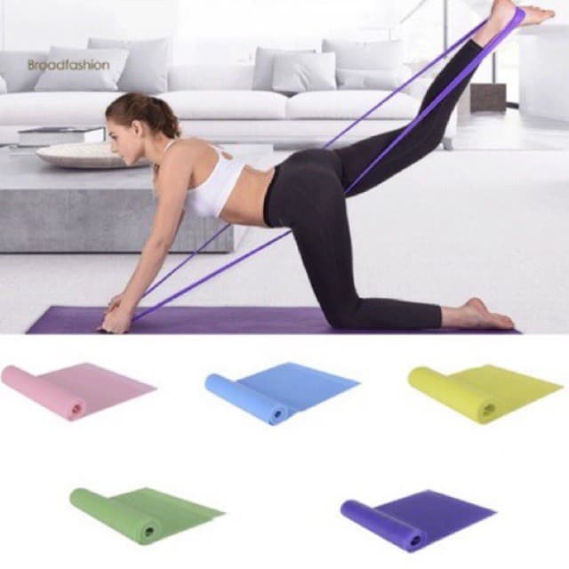 Faixas ElásticasThera band Alongamento Pilates Fisioterapia Yoga Exercícios em Casa Mini Band Resistente Ioga