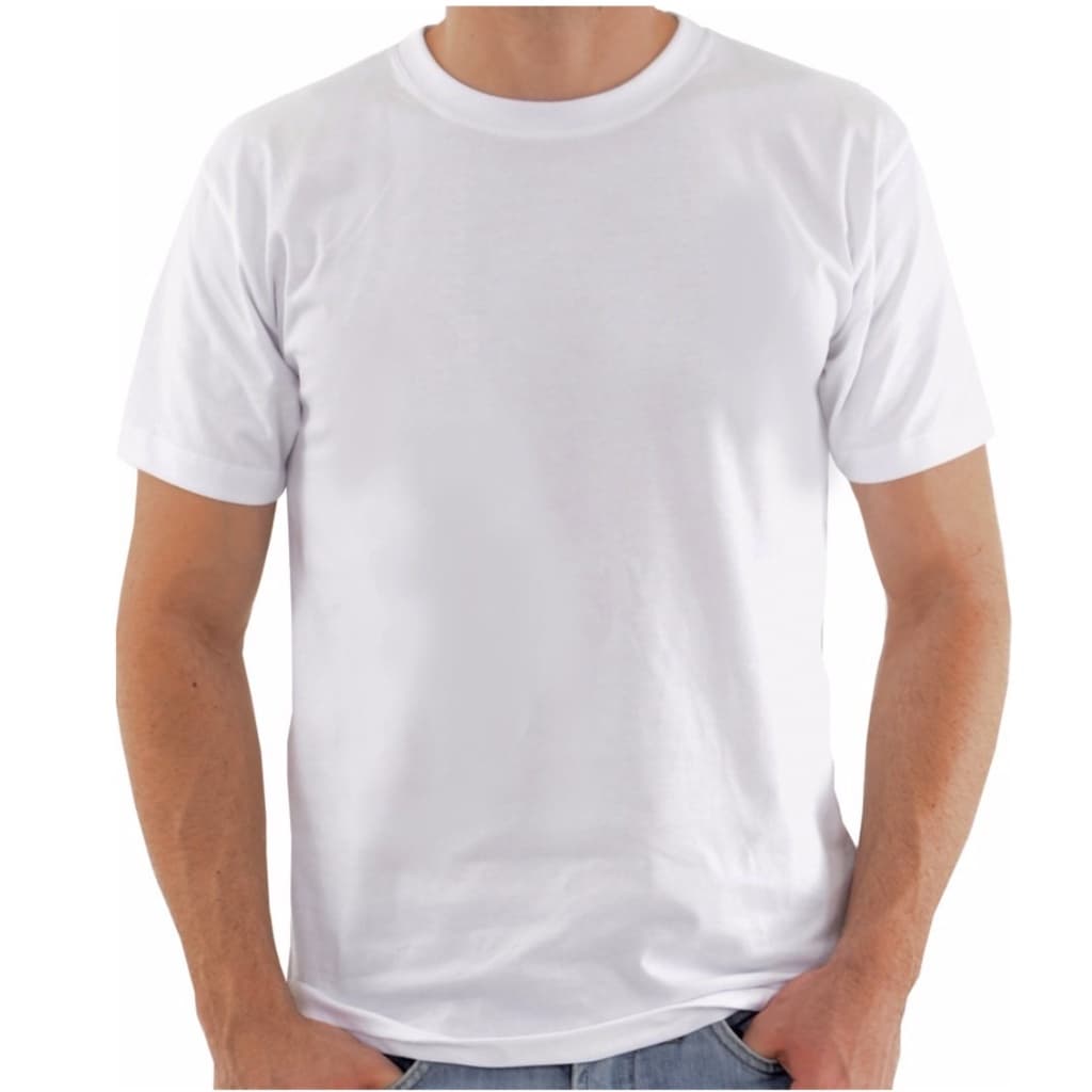Camiseta Básica Branca  | Malha 30.1