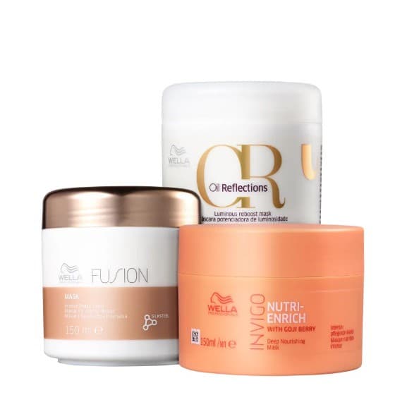 Kit Wella Professionals Cronograma Capilar Fios Perfeitos (3 Produtos)