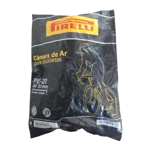Câmara De Ar Bicicleta Aro 20 Pirelli Bico Grosso Oferta.