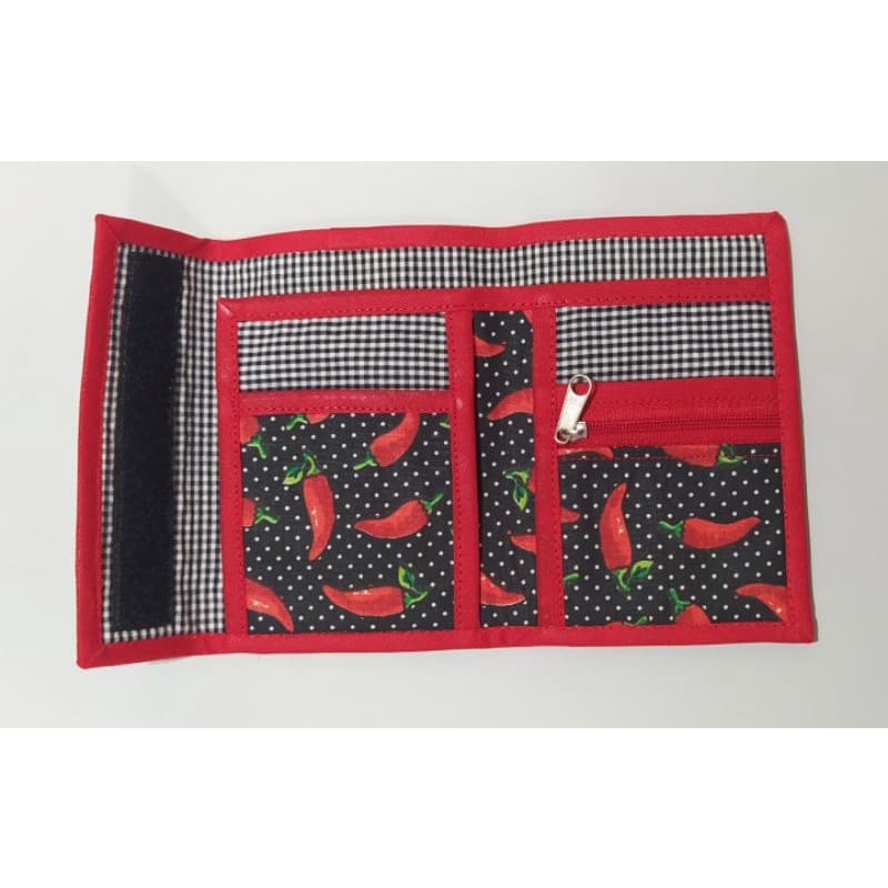 Carteira em tecido feminina/Nécessaire/bolsa/ moedas/cartão