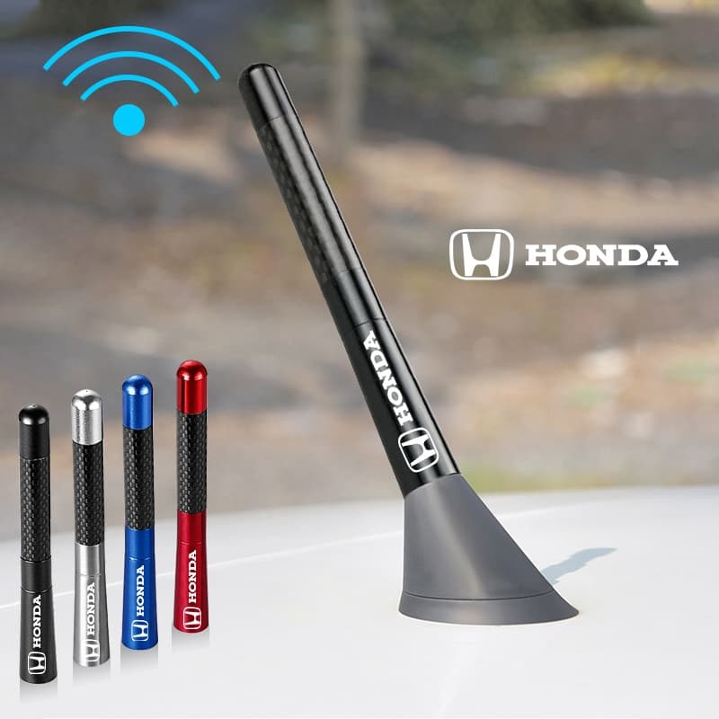 Venda Quente À Prova De Som Da Antena Do Logotipo Carro Substituição Acessórios Modificados Aéreos De Alta Qualidade Para Honda Civic XR-V CR-Z CRV