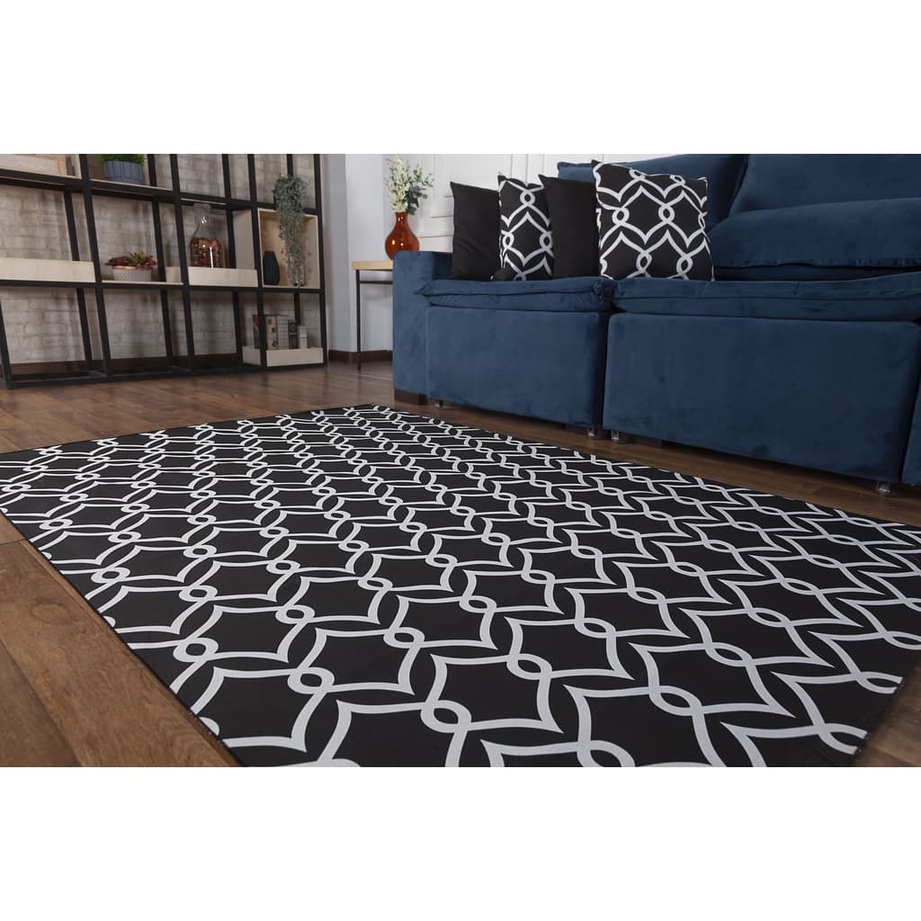 Tapete Jacquard Antiderrapante - 1,35 metros X 1,00 metro