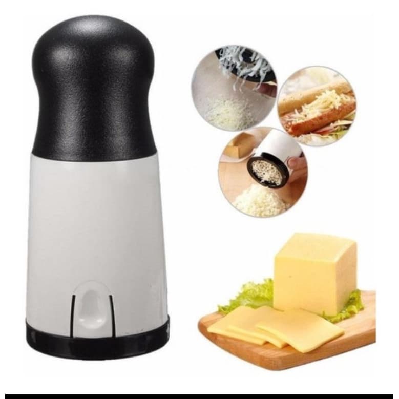 RALADOR DE QUEIJO MANUAL SUPER PRATICO O2 LÂMINAS INOX RALA QUEIJO