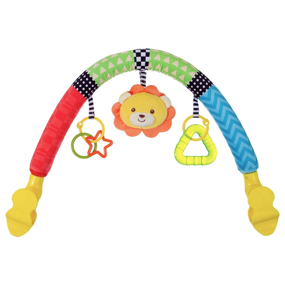 Móbile para Carrinho Buba Brinquedos Removíveis Animal Fun