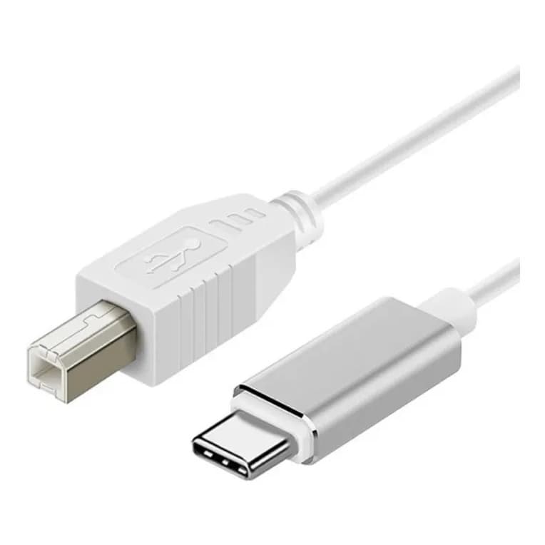 Cabo Usb - C Para Impressora Scanner 1 Metro Usb-b ws