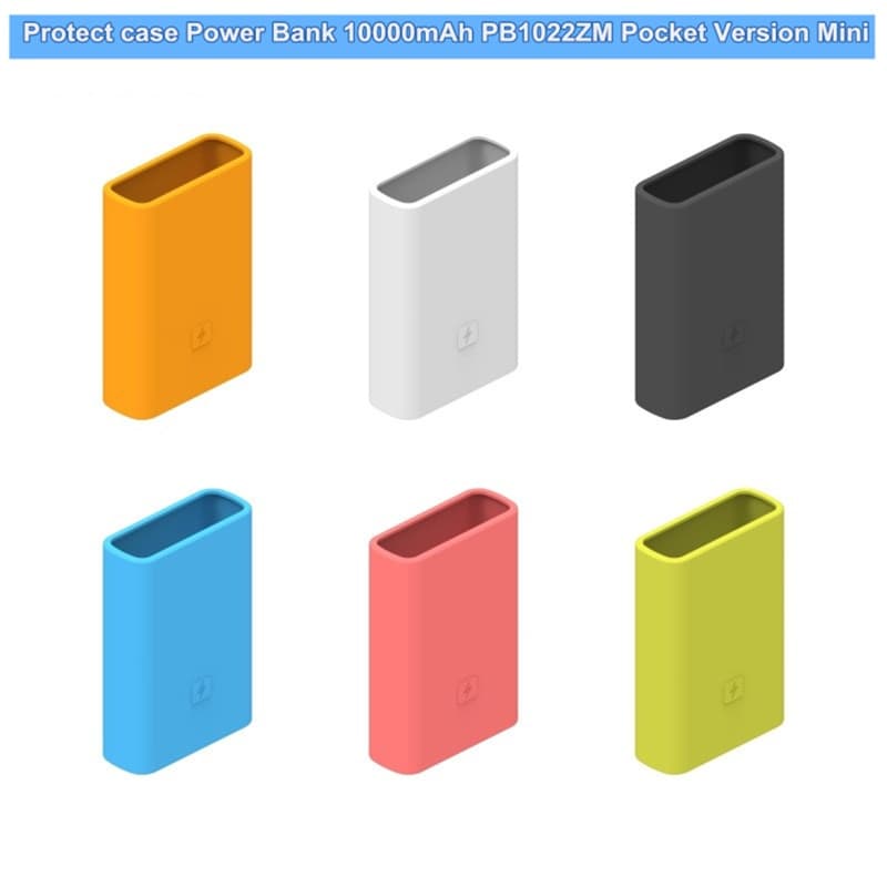 Capa Silicone Da Caixa 10000mAh Proteção Externa Do Baterias
