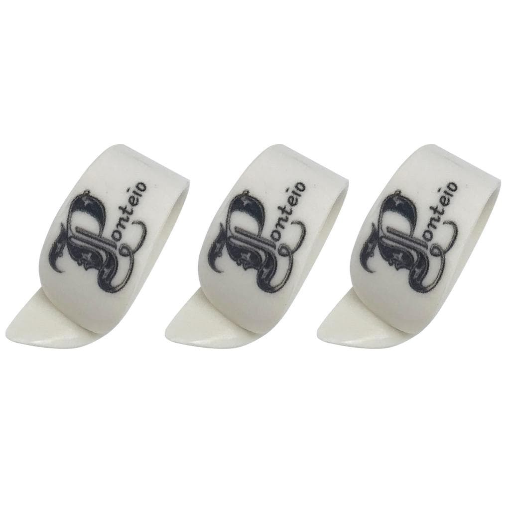 Kit Com 3 Dedeiras De Pvc Para Viola Violao Tamanho G