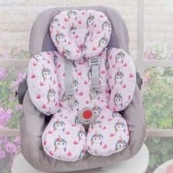 Apoio De Corpo Redutor De Bebe Conforto 2 Peças Unicornio