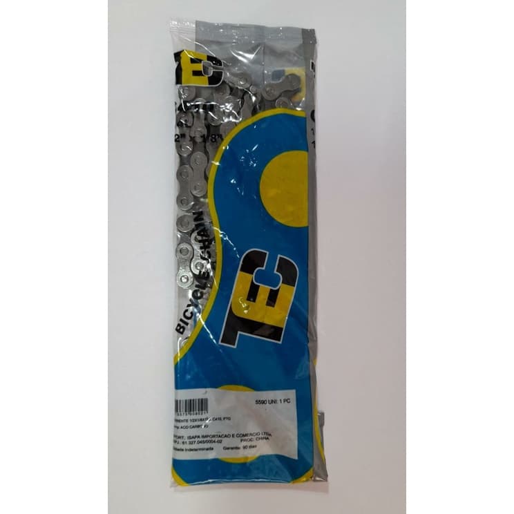 Corrente Grossa Para Bicicleta Sem Marchas C410 1/2x1/8 x114L Tec