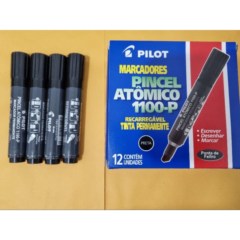 Pincel Atômico Preto Pilot