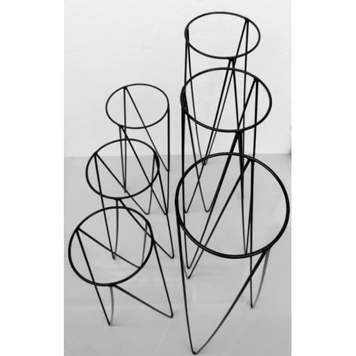 Kit 6 Suporte tripé para vaso jardinagem 4.2mm sg