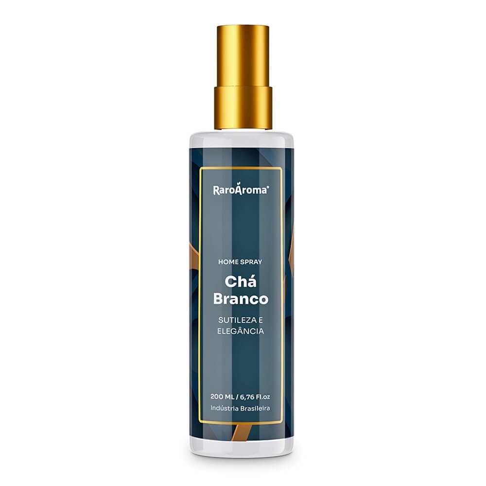 Home Spray Chá Branco 200ml Aromatizador de Ambiente | Raro Aroma