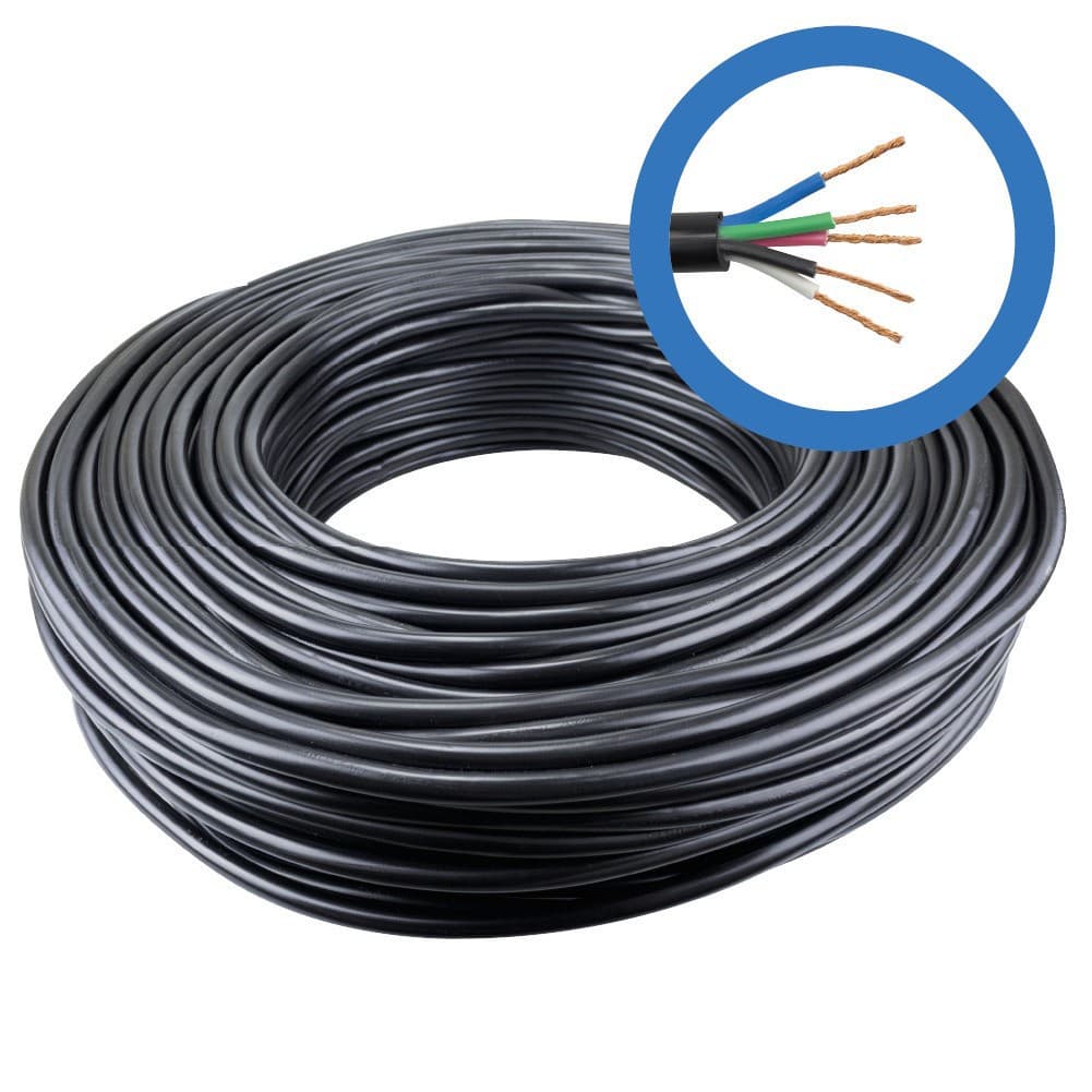 Cabo PP 5x1,50mm P/Ar Condicionado Split Por Metro
