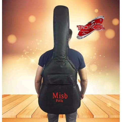 Capa Para Violão Misb Formato Clássico Acolchoada 2 Capa