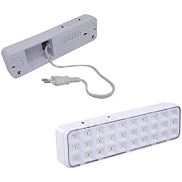 Luminária de Emergência 30 LED 2W Recarregável Bivolt
