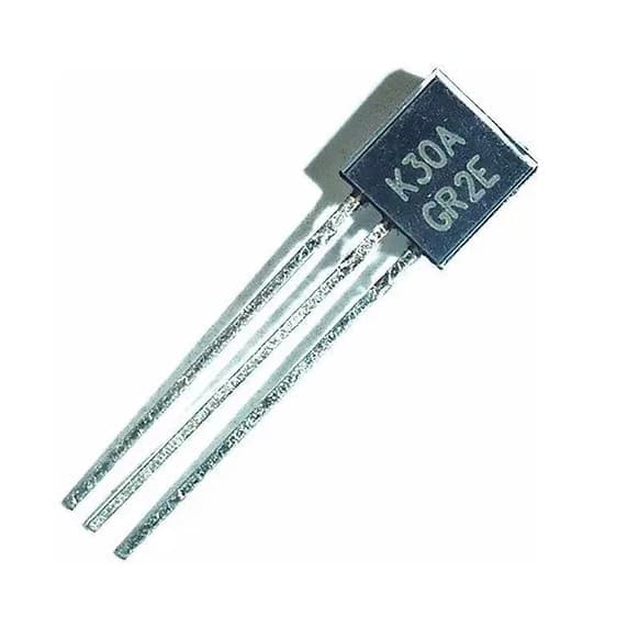 4 peças Toshiba Transistor J Fet 2sk30 - Gr 2sk30a / 2sk30 / K30a / K30 - 4 Peças