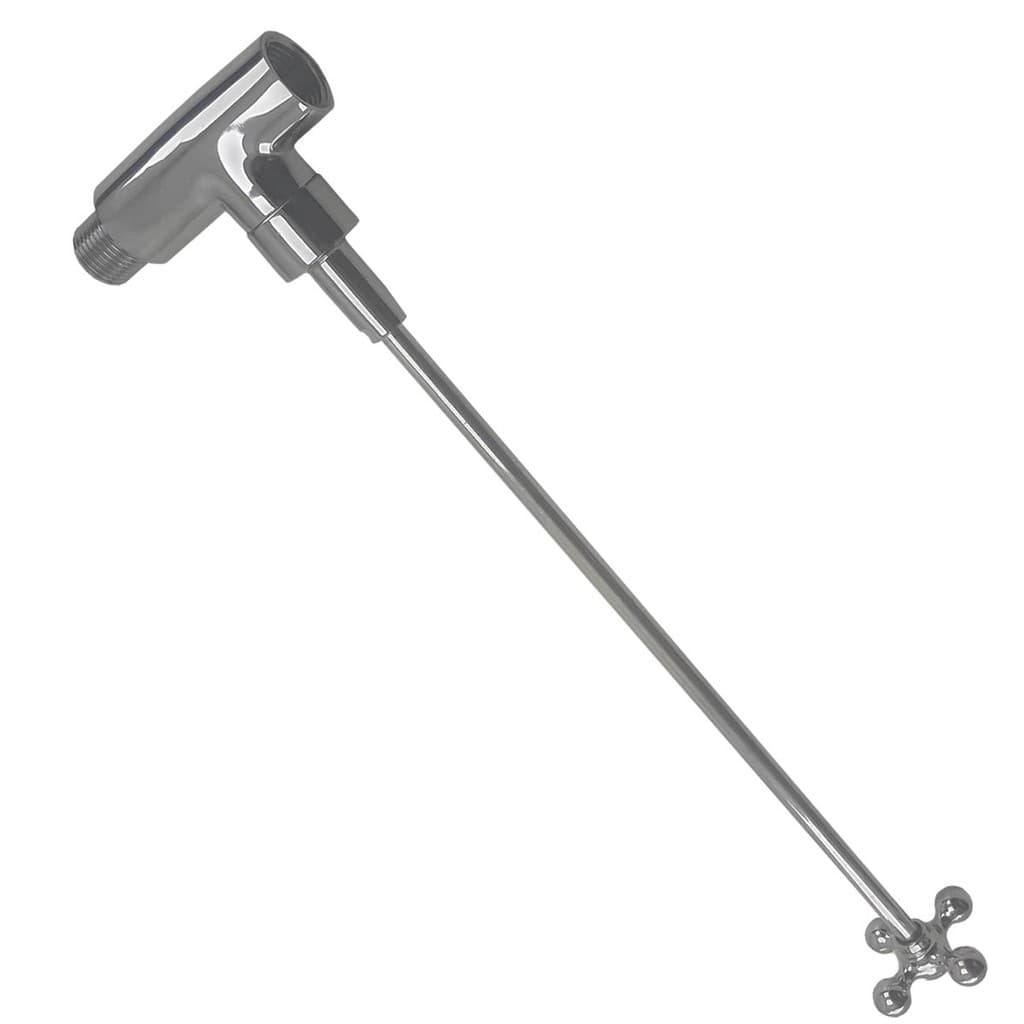 Registro Externo C/haste Chuveiro Ducha Banheiro Metal 30cm