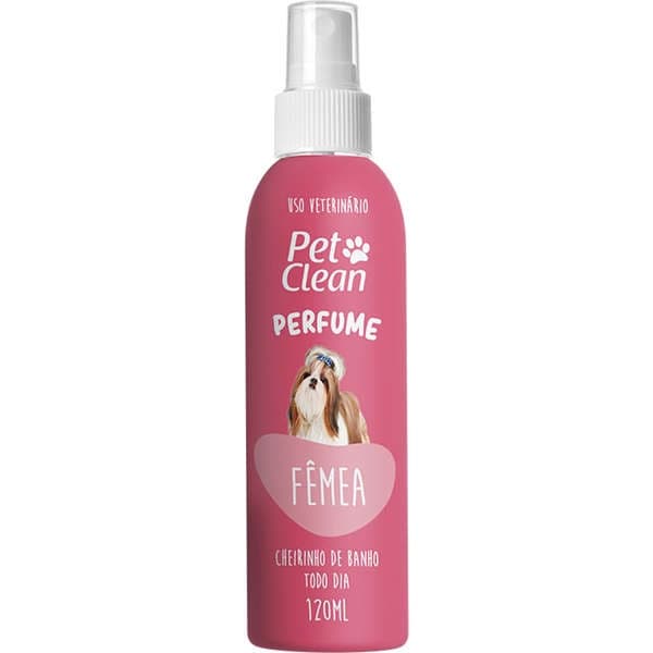 Perfume Pet Clean Fêmea para Cães e Gatos