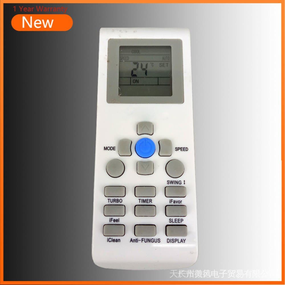Controle Remoto YKR-P/002E Para Ar Condicionado Auxiliar A/C Fernbedienung