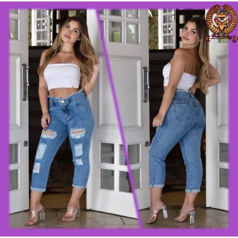 calça mom jeans feminina fabricante Paul_a_beatri_z_jeans