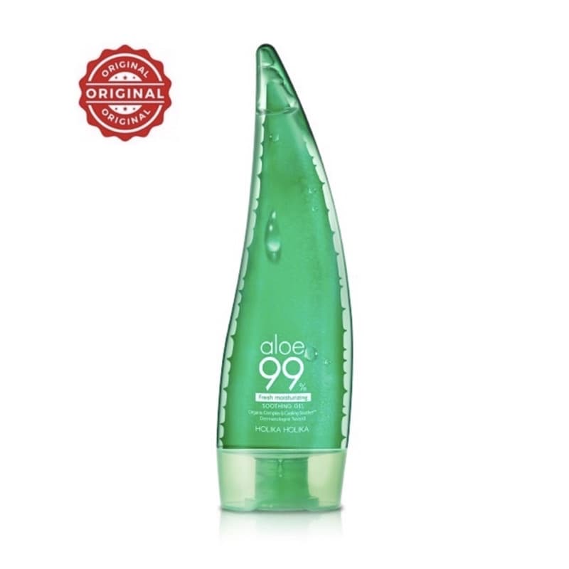 Aloe 99% Holika Holika - Gel Calmante - 55ml - Pele Sensível - Hidratante Aloe Vera - ORIGINAL