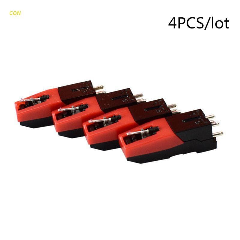 Con 4 Plataforma Giratória Agulha Acessório Para Player Vinil Phonograph Gramofone Record Player Agulha Gramafone Registro