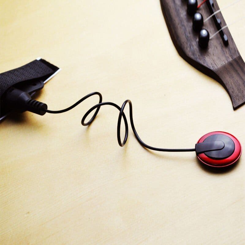 Captador para Violão Acústico Portátil Elétrico Captação