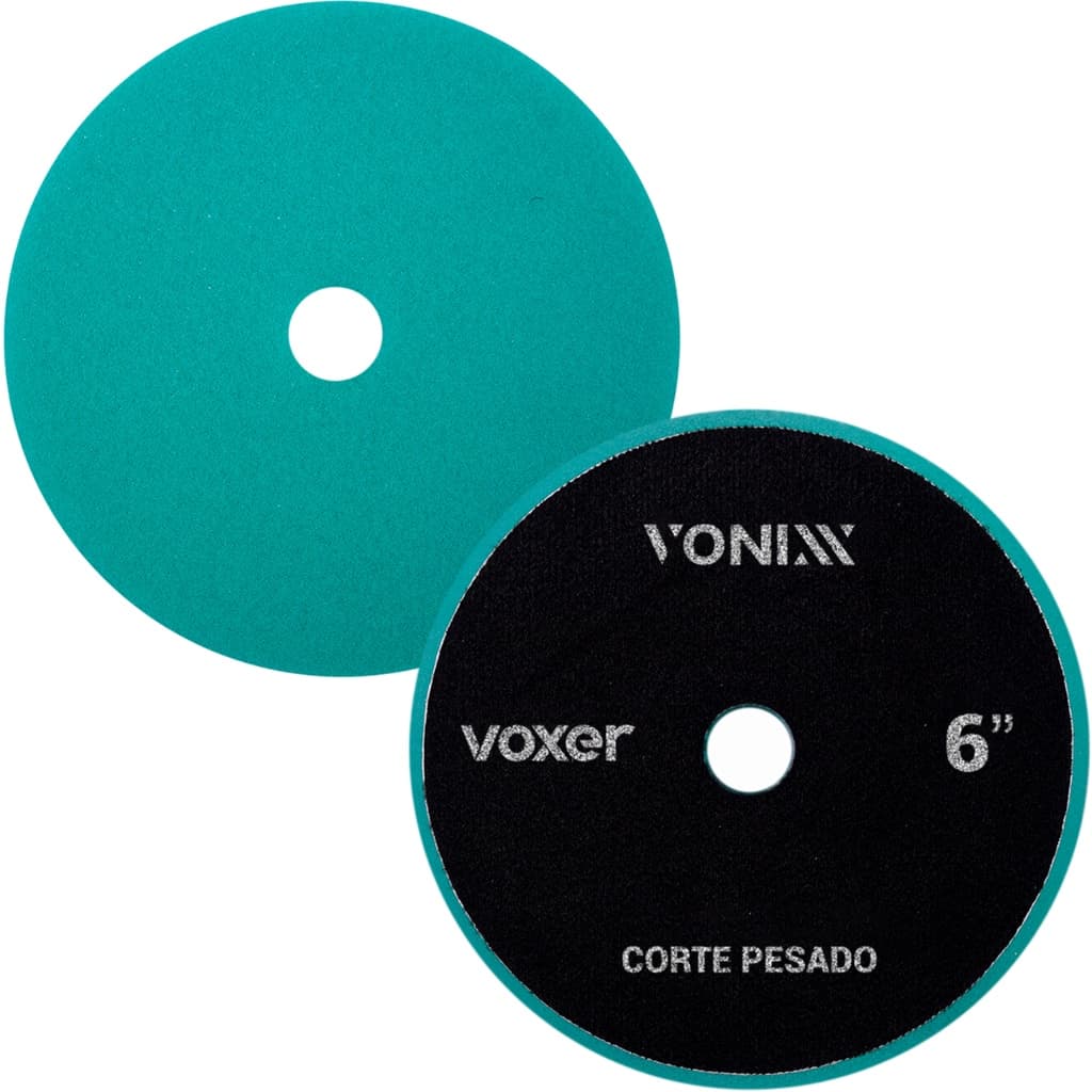 Boina de Espuma para Polimento Automotivo Corte Pesado 6" Vonixx