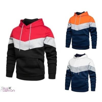 Moletom Com Capuz Três l Jaqueta Masculina Universal 3 Variações De Cores Tops Da Moda Para Homens E Mulheres