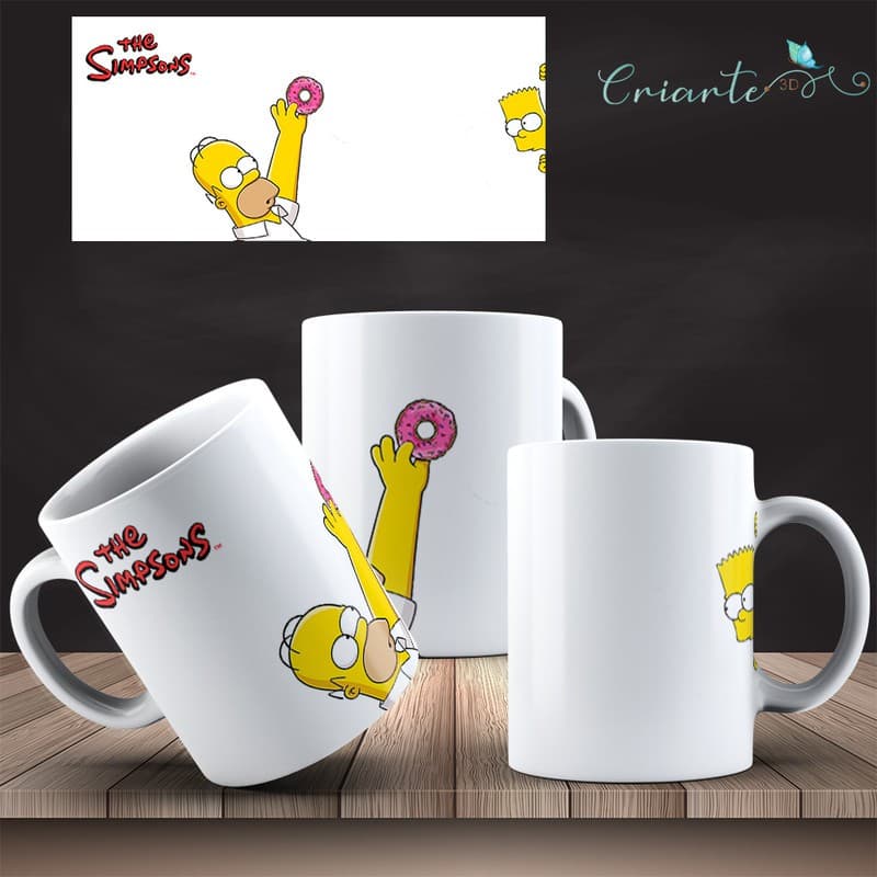Caneca Porcelana  Simpsons #27