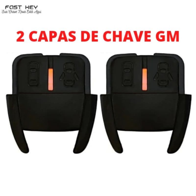 2 Capas Frontal Para Chave Gm Astra Corsa Celta Prisma Agile Vectra