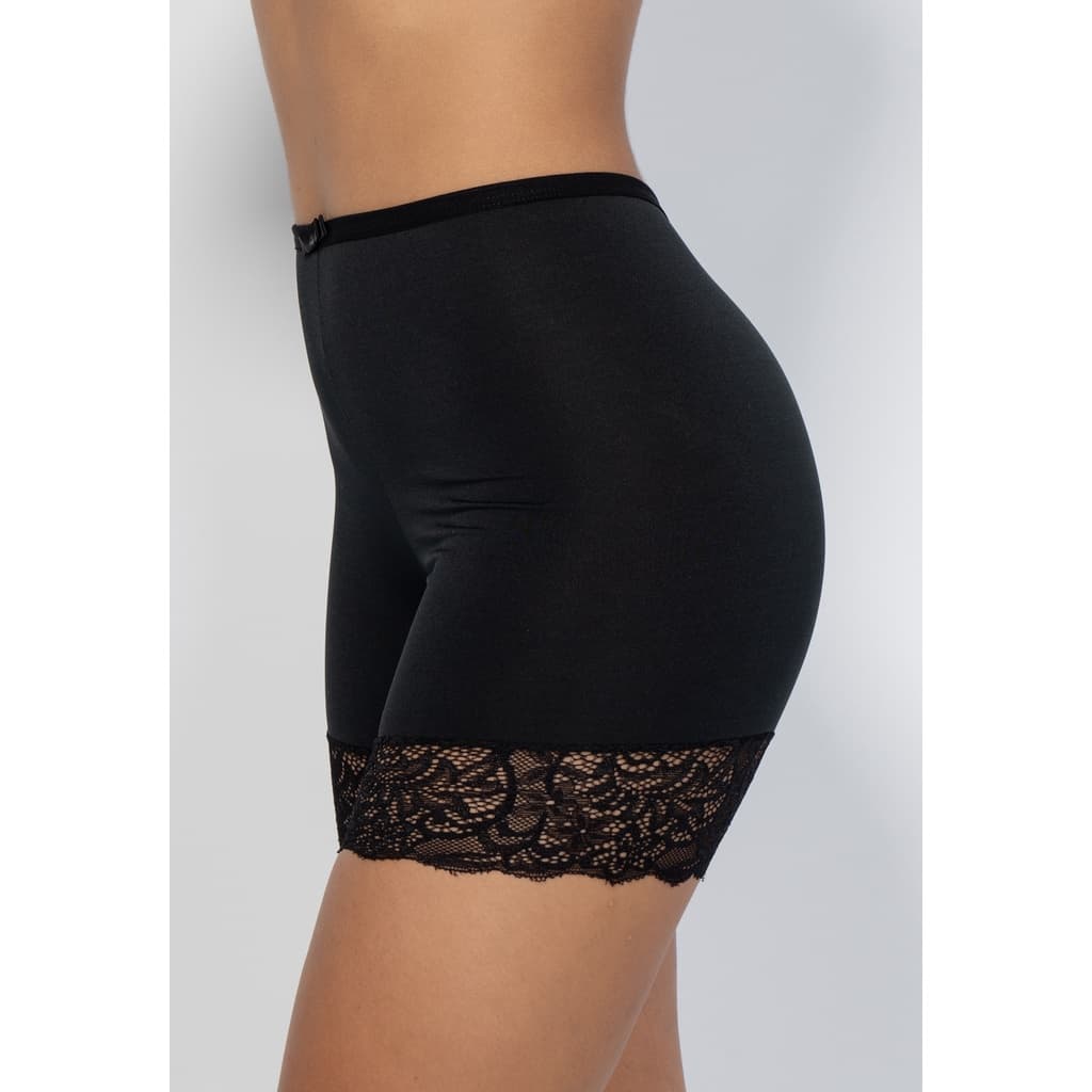Short Anágua Segunda Pele com Renda Bermuda Feminina