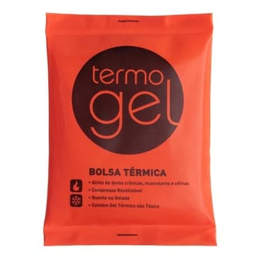 Bolsa Gel Térmica Compressa Água Quente E Fria Termogel Pequena.
