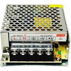 Fonte Chaveada Colméia 12v 5a 60w P/ Som Automotivo Cftv Fita Led