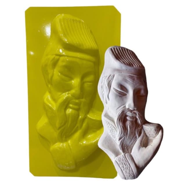molde Forma ABS Samurai Monge 40x20cm Gesso