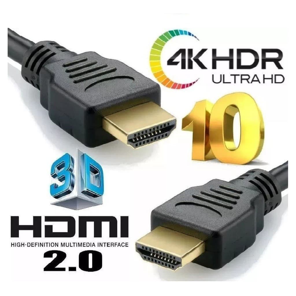 CABO HDMI 2.0 2K QUAD BLINDADO FULL HD HIGH SPEED 1.5M