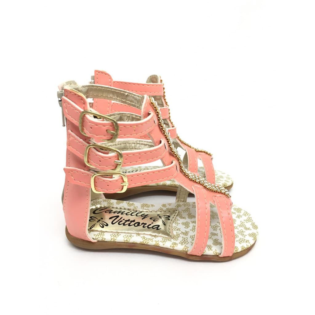Sandália Infantil Menina Gladiadora Infantil Sapato de Bebe Calçado Infantil