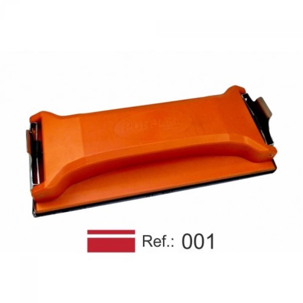Lixador Manual Grande taco Com Presilha base eva Purplex 245x105mm 1/2 Lixa