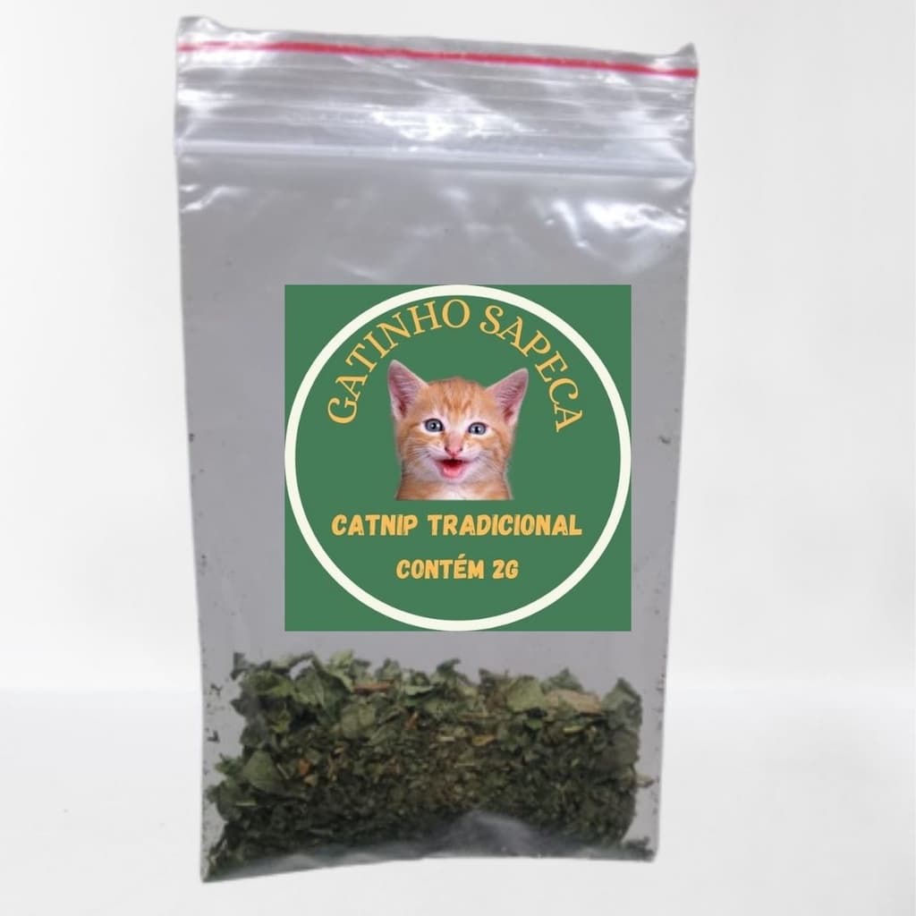 Catnip Erva Do Gato Calmante Anti Stress