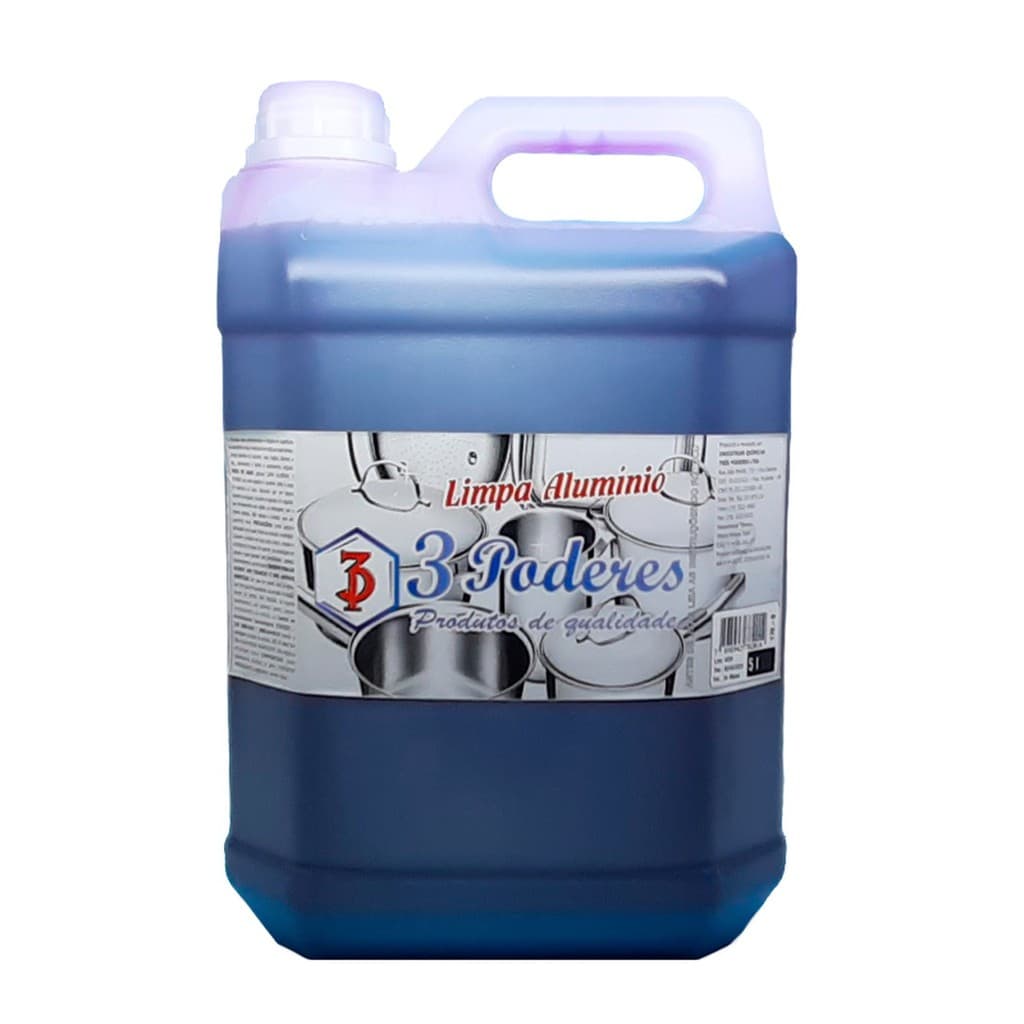 Detergente Limpa Alumínio 3 Poderes 5LTS