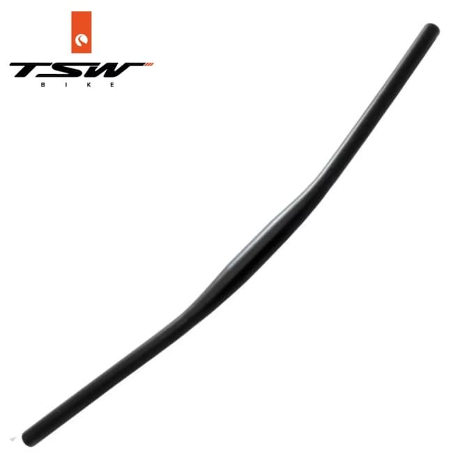 Guidão de Bicicleta Curva 9° 31.8 x 740mm Alumínio Tsw Quest