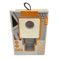 Fonte Carregador 2 USB H’MASTON 4.8A CH-801