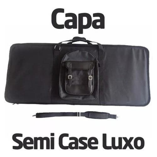 Capa Bag Semi Case P/ Piano Digital Nylon 600 Impermeável