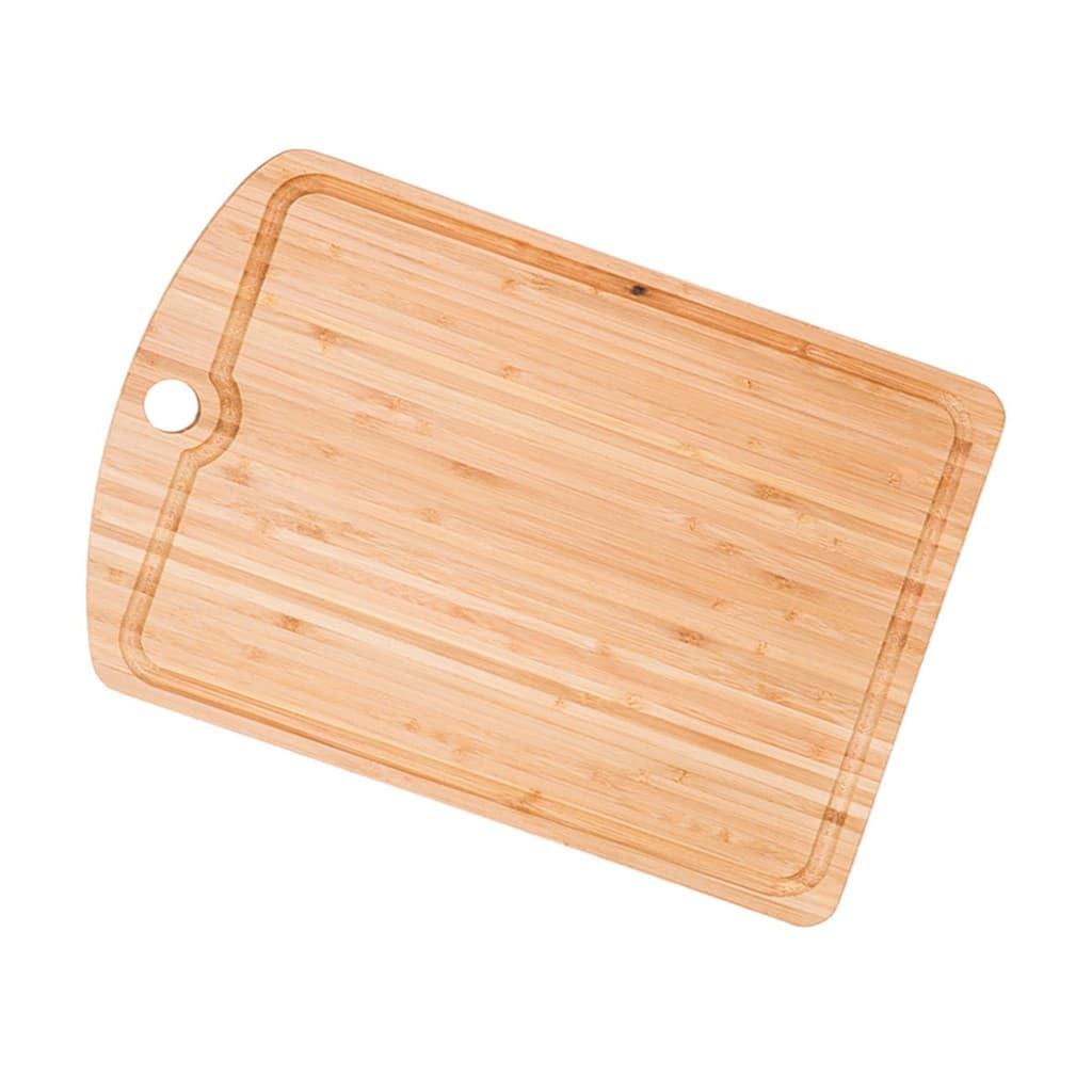 Tabua De Corte Em Bambu Tabua Madeira Carne Legumes Churrasco 36x26 cm