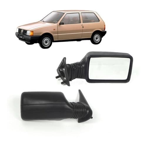 Retrovisor Uno/Premio/Elba 89/... Fiorino Pick-Up S/C