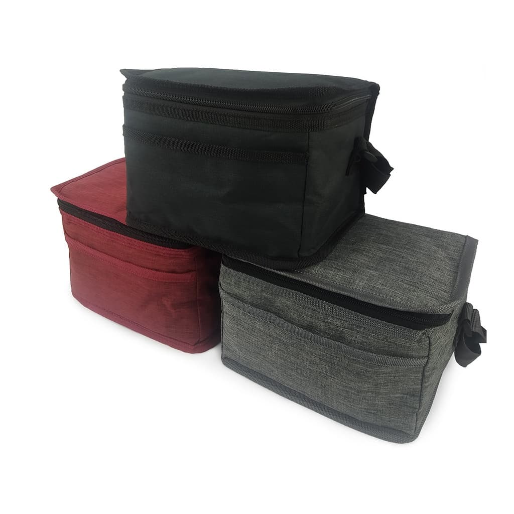 Bolsa Térmica Porta Marmita Lanche Bebida Com Bolso frontal Para Talheres E Alça Regulável